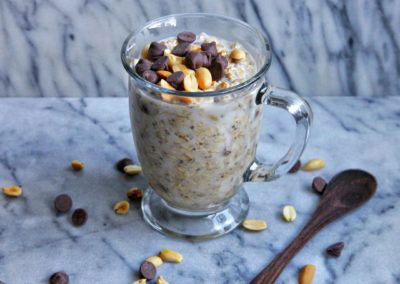 Snickers Overnight Oats