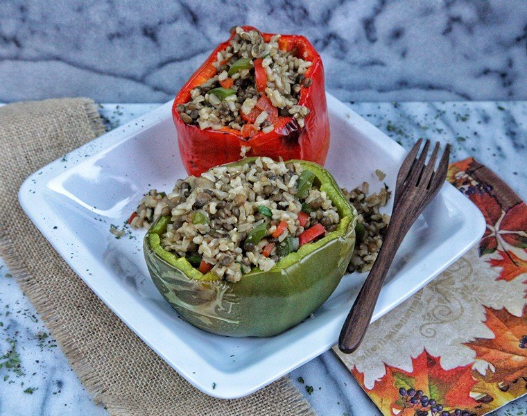 Sweet & Tangy Stuffed Peppers
